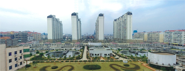 江西最大污水處理廠——南昌朝陽(yáng)污水處理廠二期工程（省、市優(yōu)良工程，獲滕王閣杯）